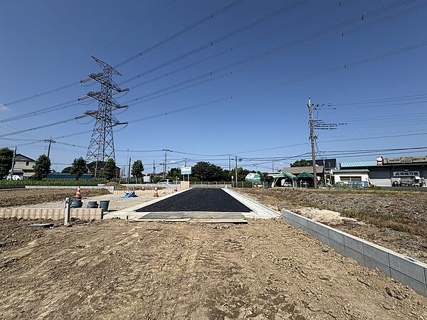 5号地から道路