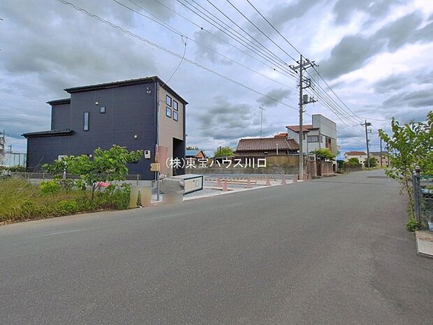 前面道路含む現地