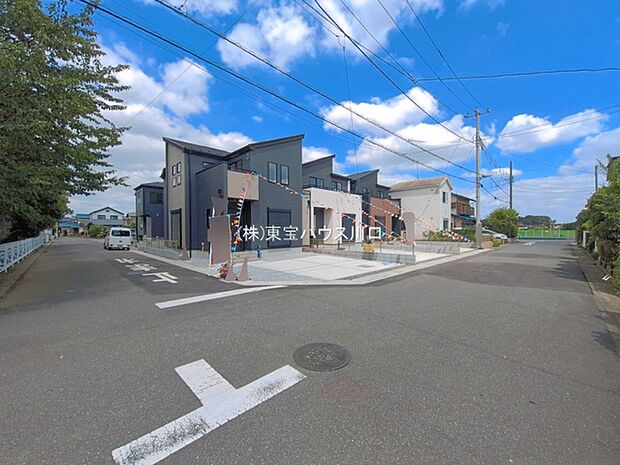 前面道路含む現地