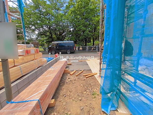 前面道路含む現地