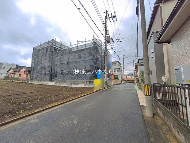 前面道路含む現地