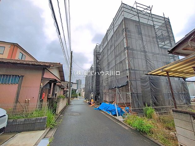 前面道路含む現地