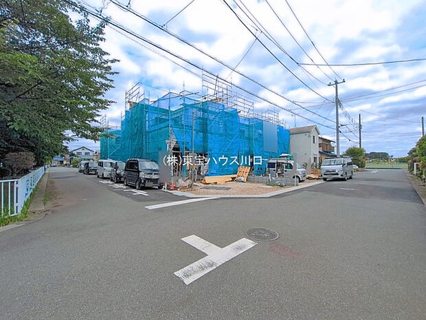前面道路含む現地