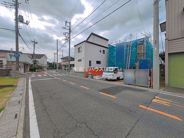 前面道路含む現地