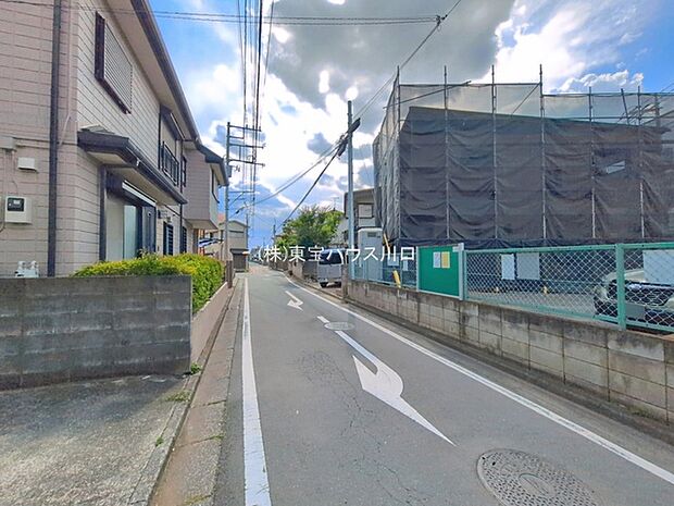 前面道路含む現地