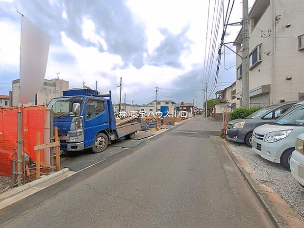 前面道路含む現地