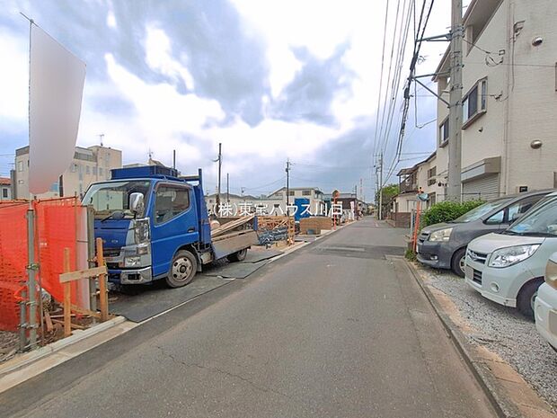 前面道路含む現地