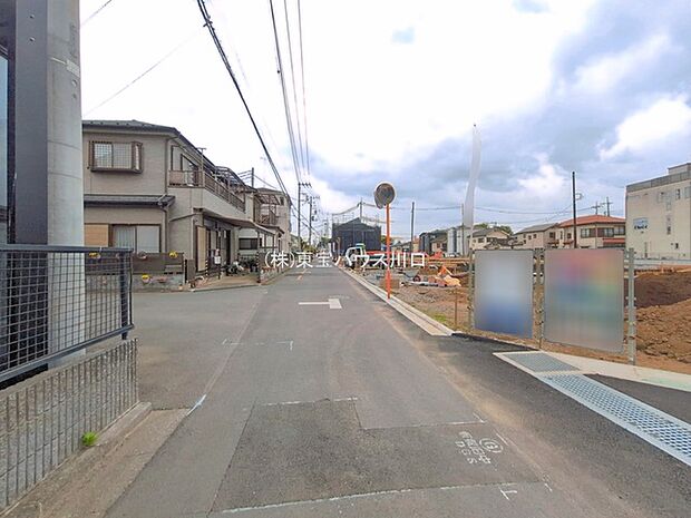 前面道路含む現地