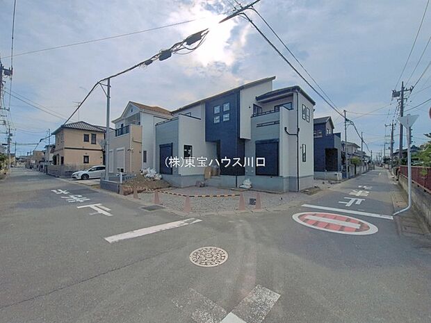 前面道路含む現地