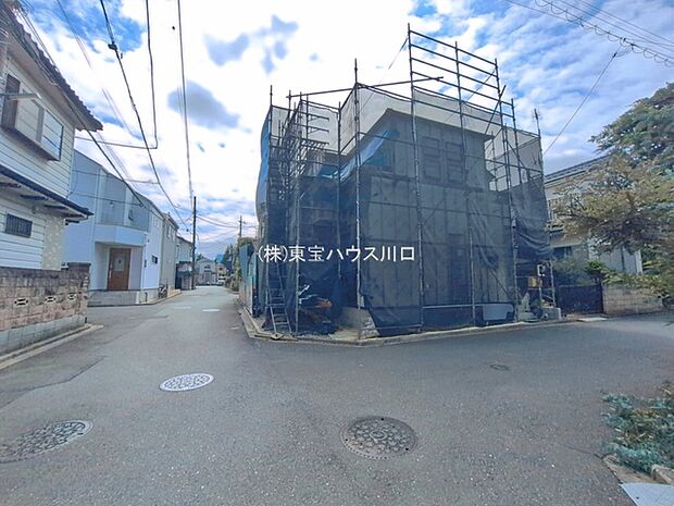 前面道路含む現地