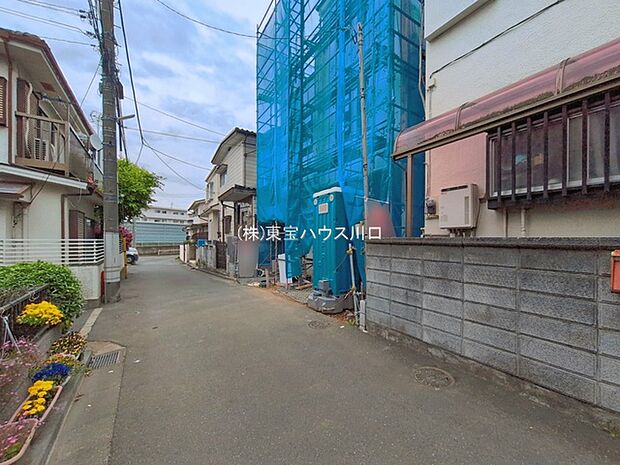 前面道路含む現地