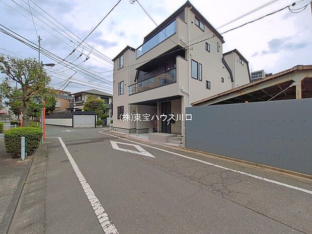 前面道路含む現地