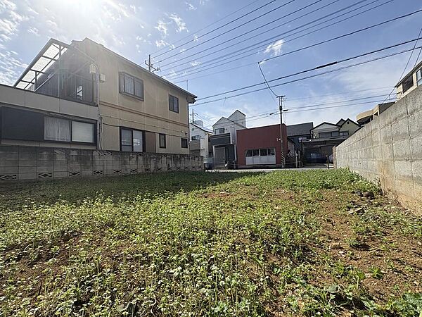 「東南側から北へ向けて」