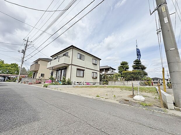 約34坪の整形地。2026年4月撮影。