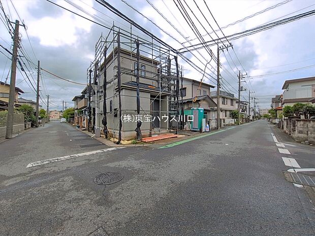 前面道路含む現地