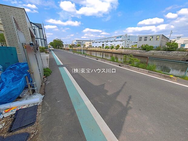 前面道路含む現地