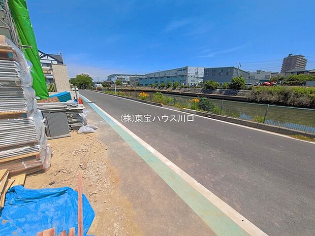 前面道路含む現地