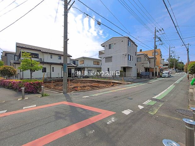 前面道路含む現地