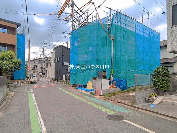 前面道路含む現地