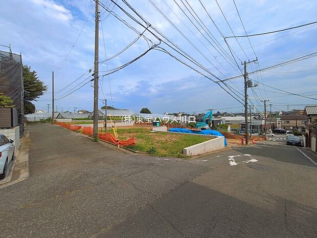前面道路含む現地