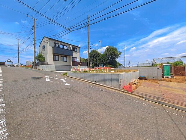 前面道路含む現地
