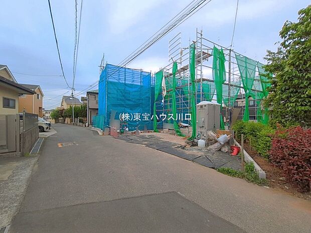 前面道路含む現地
