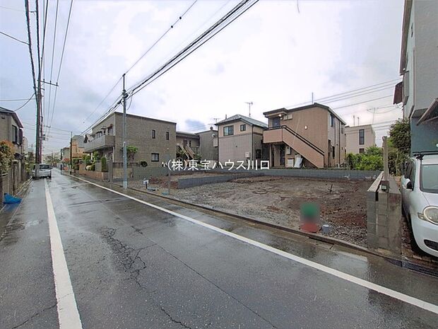 前面道路含む現地