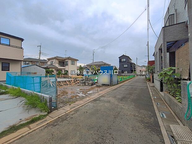 前面道路含む現地