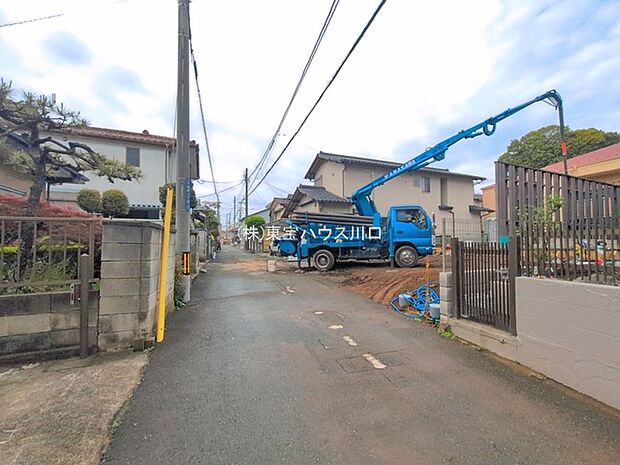 前面道路含む現地