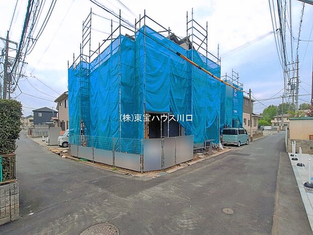 前面道路含む現地