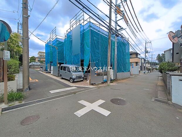 前面道路含む現地
