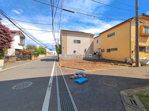 前面道路含む現地