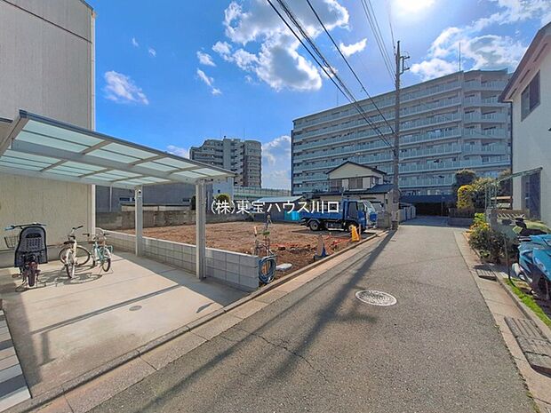 前面道路含む現地