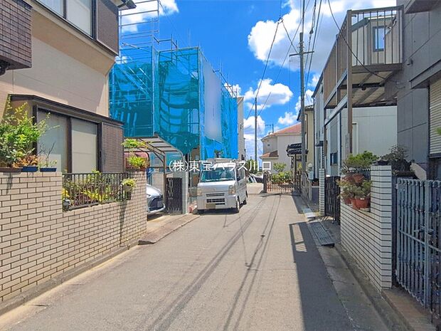 前面道路含む現地