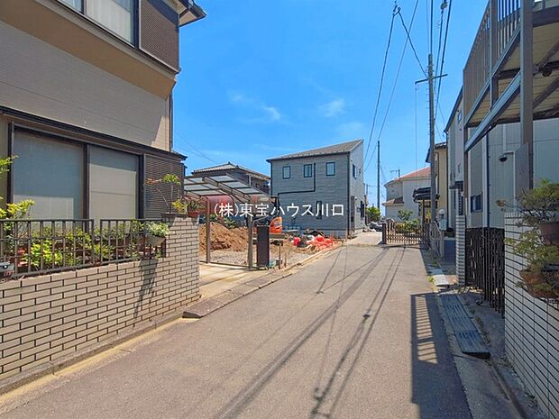 前面道路含む現地