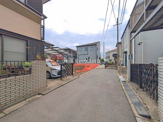 前面道路含む現地