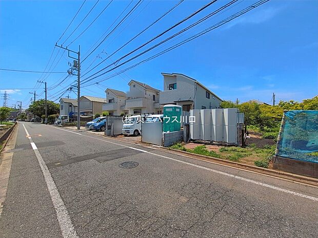前面道路含む現地