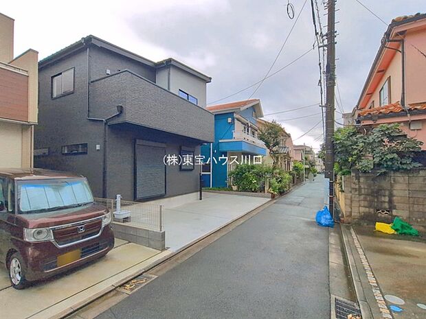 前面道路含む現地