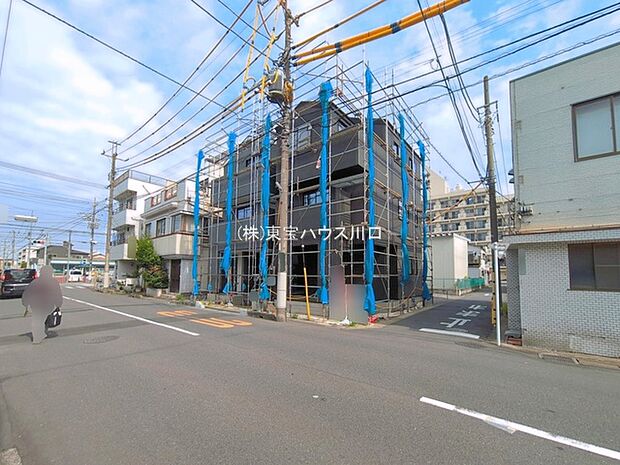 前面道路含む現地