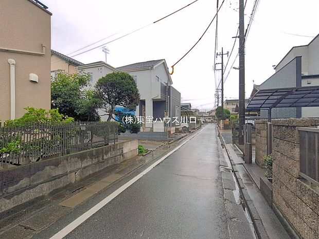 前面道路含む現地