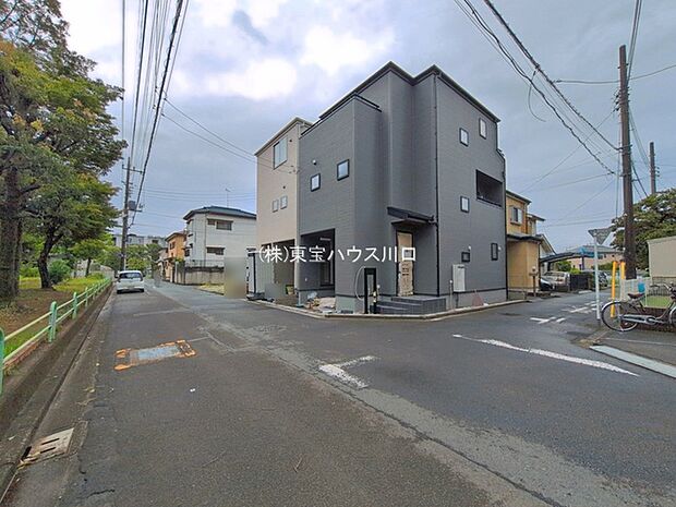 前面道路含む現地