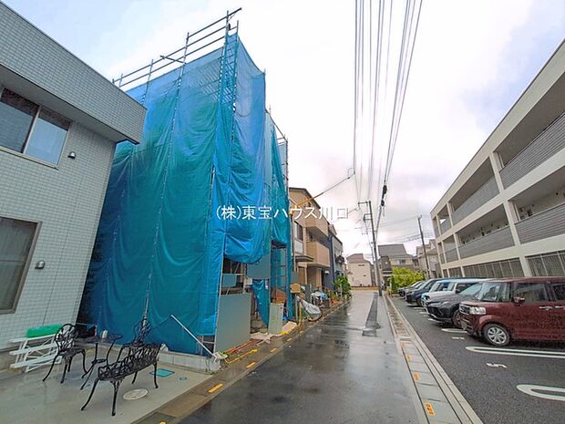 前面道路含む現地