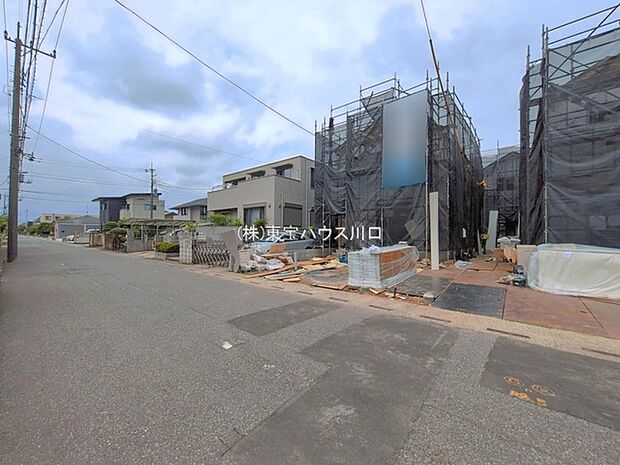前面道路含む現地