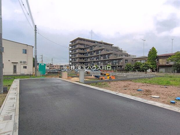 前面道路含む現地