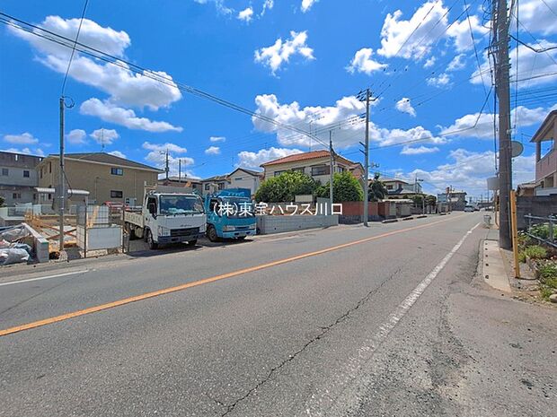 前面道路含む現地