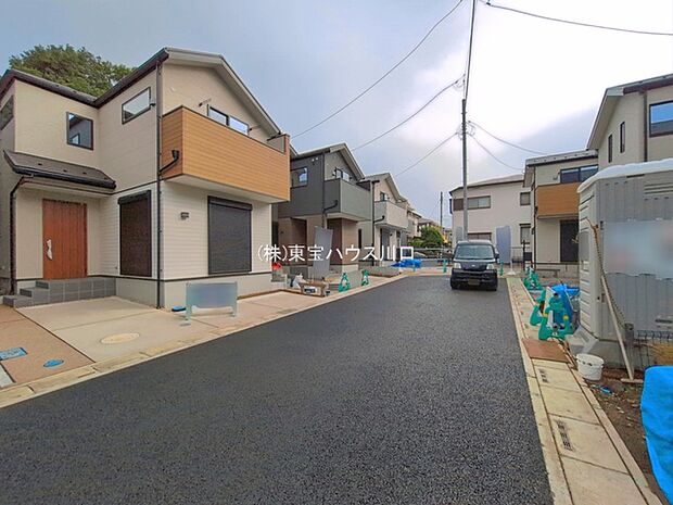 前面道路含む現地