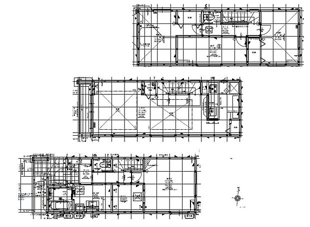 木造3階建て2SLDK。納戸2室は部屋として使用可(4LDKにも可)