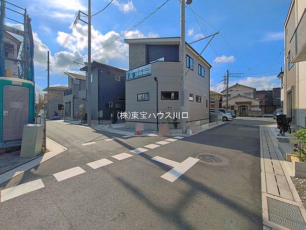 前面道路含む現地