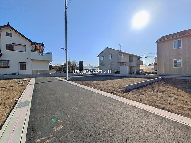 前面道路含む現地