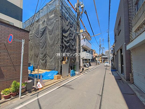 前面道路含む現地